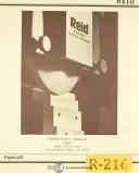 Reid Bros.-Reid 618P & 618PT, Surface Grinder, after 16752, Parts Manual 1965-618P-618PT-01